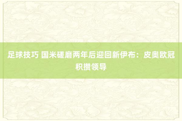 足球技巧 国米磋磨两年后迎回新伊布：皮奥欧冠积攒领导