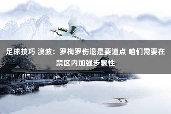 足球技巧 澳波：罗梅罗伤退是要道点 咱们需要在禁区内加强步骤性